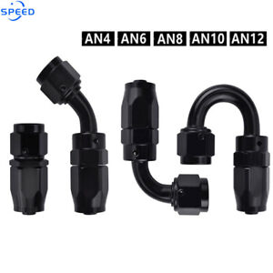 AN4 AN6 AN8 AN10 AN12 Swivel Hose End Fitting Adapter For Oil/Fuel/Gas Hose Line