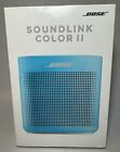 Bose SoundLink Color II Bluetooth Portable Speaker-  Aquatic Blue W/ Box