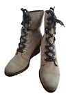 SOREL After Hours Wedge Lace Up Boots size 9.5