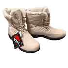 Totes Kim Waterproof Winter Boots in Bone Color Size 9 NWT