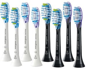 4-8 Pack Optimal Sonicare HX9054 Replacement Toothbrush Heads Brush C2 W2 C3 G3