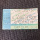 Rage Against The Machine Ticket Stub August 21, 1996 Patriot Center-GMU