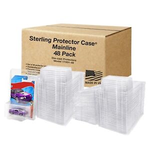 Sterling Protector Case Mainline 48 Pack for Hot Wheels & Matchbox Basic