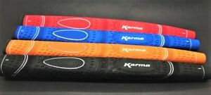 KARMA DUAL TOUCH MID-SIZE PISTOL PUTTER GRIP, BLACK, RED, BLUE or ORANGE