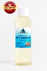 SWEET ALMOND OIL REFINED ORGANIC CARRIER COLD PRESSED 100% PURE 2 OZ