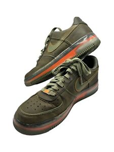 2007 Nike Air Force (1)Berlin Supreme (316666-331)Army Low Sneakers Sz 9.5 Olive