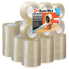 36 Rolls Carton Sealing Clear Packing Shipping Tape - 2 mil 2