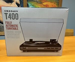 Crosley T400A Automatic 2 Speed Gray Belt Drive Component Turntable ~ Brand New!