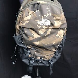 The North Face Borealis Backpack Camo Laptop Bungee Flex Vent Hiking Outdoor Bag