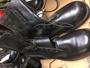 Combat Boots marines-army leather upper new size 13 1/2  military issue