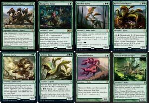 MTG Mono-Green Hydra Deck - Polukranos, World Eater Managorger Magic Gathering