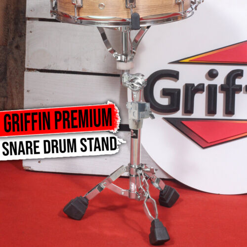 Heavy-Duty Snare Drum Stand - GRIFFIN Percussion Hardware Tom Mount Pad Holder