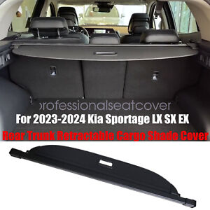 Retractable For 2023-2024 Kia Sportage EX Rear Trunk Cargo Shade Accessory Cover (For: 2023 Kia Sportage)