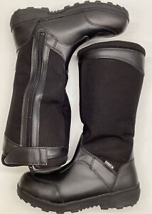 Rocky Men's Havoc Search & Rescue Waterproof Leather Snake Boots Black Size 12 W
