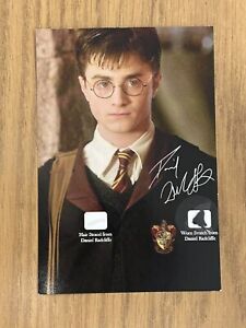 Harry Potter Daniel Radcliffe Hair Strand & Worn Authentic Clothing Piece Relic