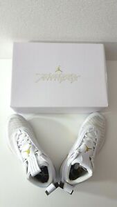 Air Jordan 'XXXVI SE GLORY' New Men's Shoes White,Mtlc Gold Sz.11.5