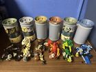 Lego Bionicle lot of 6 Toa Mata with canisters 8531-8536