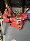 5-1/2” Snap On Tools Vise Serrated Jaws & Swivel Base Wilton Bench Vice Bullet