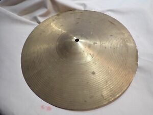 Unbranded brass hi hat cymbal 15-3/4