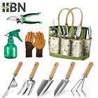 HBN Garden Tool Set, 9Pcs Heavy Duty Gardening Hand Tools with Fashion & Durable