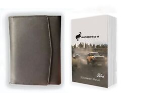 Owner Manual For 2021 Ford Bronco, Owner's Manual Factory Glovebox Book (For: 2021 Ford Bronco)