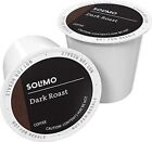 Solimo Dark Roast Coffee Pods, Compatible with Keurig 2.0, K-Cup Brewers, 100 Ct