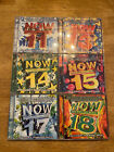 LOT OF 6 - (11-18) NOW That's What I Call Music 90s 2000 music NOW lot