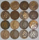 (16) Indian Head Cent/Penny-Lot Culls/16 Junk Coins $$$ FREE SHIPPING $$$  #99D