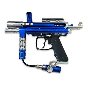 Spyder Xtra Paintball Marker Gun Blue Untested