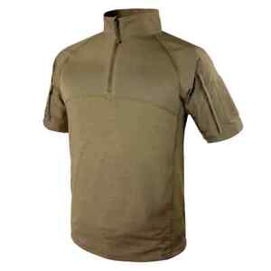 Condor Elite Short Sleeve Combat Shirt Tan, Medium