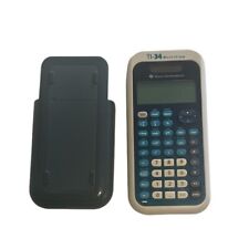 Texas Instruments TI-34 MultiView Scientific Calculator - Blue/Aqua TESTED