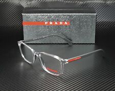 PRADA LINEA ROSSA PS 04IV 2AZ1O1 Transparent Demo Lens Men's Eyeglasses