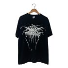 Vintage Darkthrone Shirt 2000s Black Metal Music Promo 00s Large