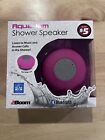 Aqua Jam 2 Boom Bluetooth Shower Speaker Pink New