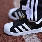 Adidas Superstar 360 Junior Kids Athletic Sneaker Black White School Shoe #233