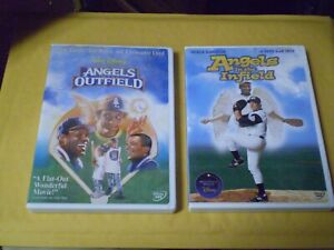 (2) Disney Angels in the Outfield DVD Lot: Angels in the Infield & Outfield
