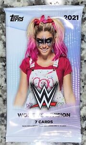 2021 Topps WWE Women’s Division Factory Sealed HOT PACK GUARANTEED AUTO/RELIC