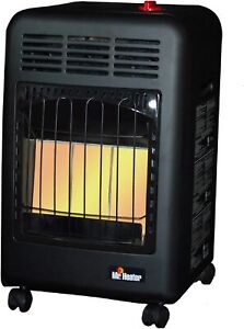 Propane Space Mr Heater Radiant Portable Outdoor Gas Hose 18000 BTU Heat Cabinet