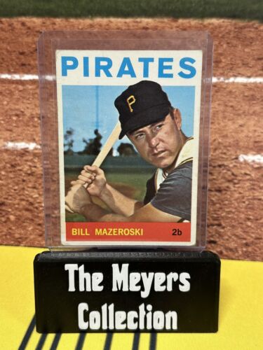 1964 Topps Bill Mazeroski Pittsburgh Pirates #570 MLB HOF🔥🔥