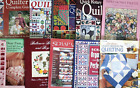 (10) QUILT BOOKS - Various Publishers - Lots of Quilt Projects