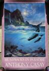 Humbacks in Paradise by Anthony Casay Poster 24X36 no date pin-holes