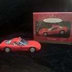 1997 Hallmark Keepsake Ornament 1997 Corvette Coupe with Gifts Torch Red