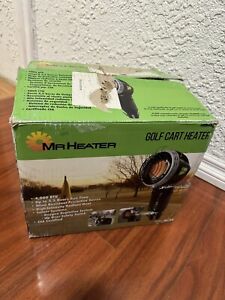 Mr. Heater MH4GC 4000 BTU Radiant Propane Portable Golf Cart Cup Holder Heater