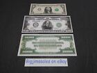 Reproduction US $10,000 Dollar Bill Series 1928 green seal currency PHOTO copy
