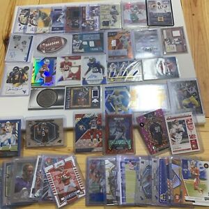 Massive Football Card Lot!! Autos Game Used Rpa!! /10 Low Numbered And More!! R
