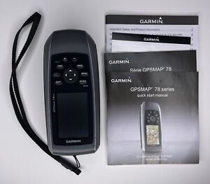 Garmin GPSMAP 78sc Handheld GPS Tested And Works