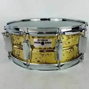 Yamaha SD495 Seamless Natural Brass Snare Drum 5.5x14
