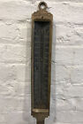Rare Antique Tycos Brass Thermometer Rochester NY Toronto Canada Steam Ship 33”