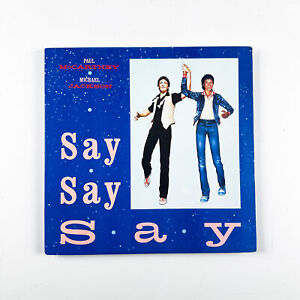 Paul McCartney And Michael Jackson - Say Say Say - Vinyl LP Record - 1983