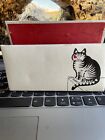 Kliban Cat Letter/Mail/File Desk Holder